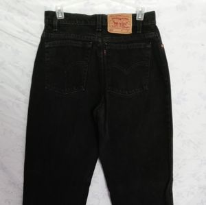 Levi's 550 black jeans